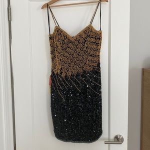 New Vintage with tags AJ Bari party dress in size 6